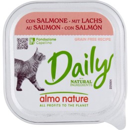 ALMO DAILY GATTO SALMONE GR100