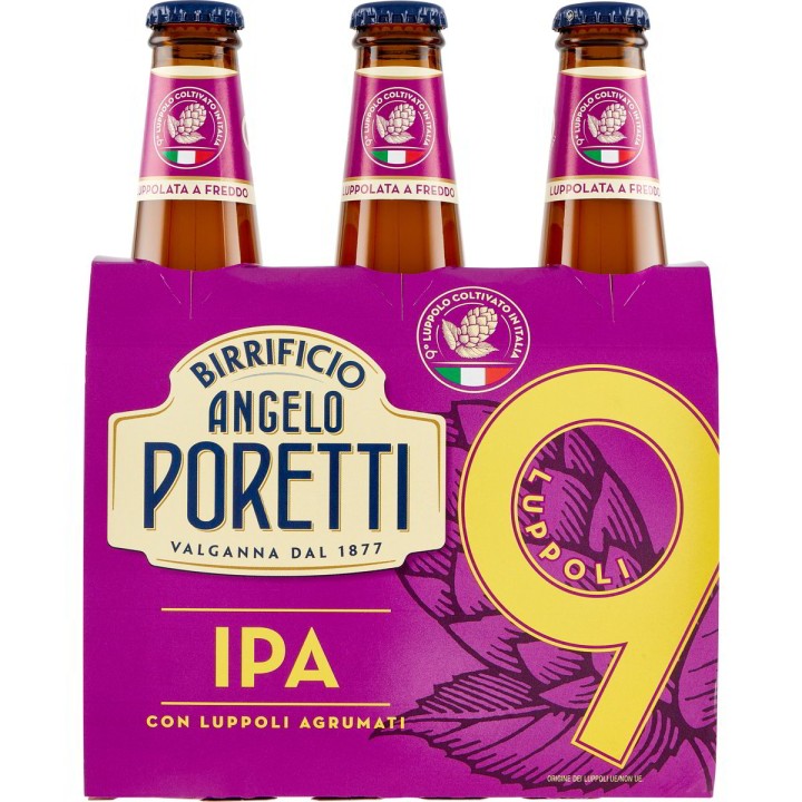 PORETTI 9 LUPPOLI AGRUMI 33X3