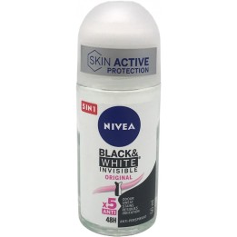 NIVEA DEO BLA.&WHITE R.ON ML50