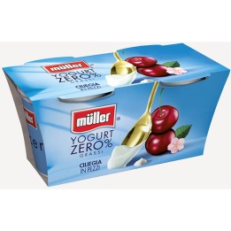 MULLER YOG.0% CILIEGIA GR125X2