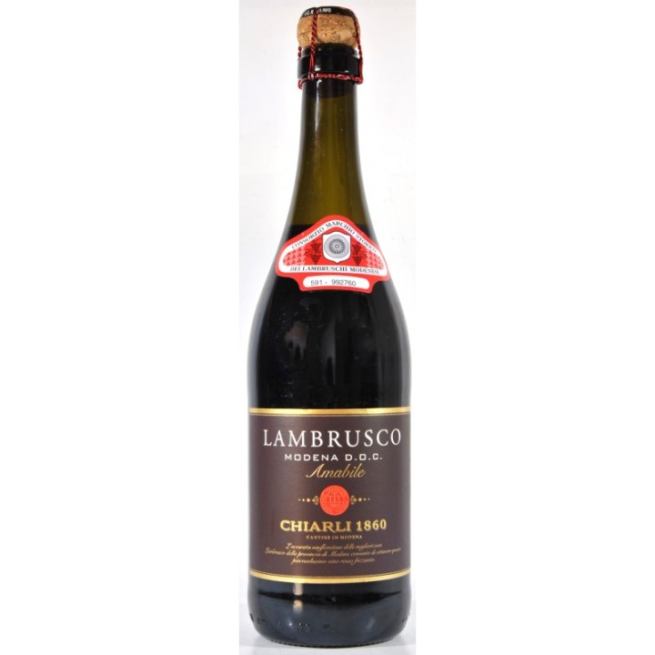 CHIARLI LAMBRU.MODENA DOC CL75