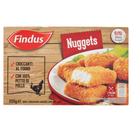 FINDUS POLLO NUGGETS GR.250 P