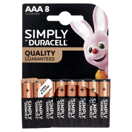 DURACELL MINIST.SIMPLY AAA X8
