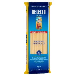 DE CECCO 13 SPAGHET.QUADR. KG1
